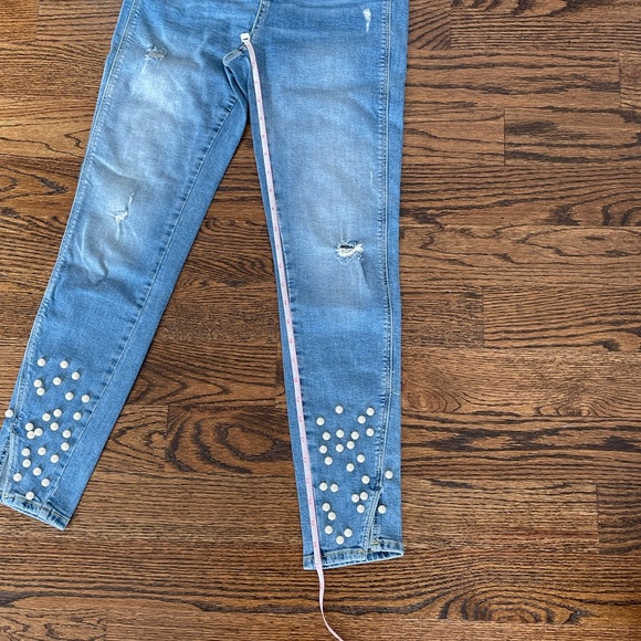 Zara pearl jeans Perfect like new Size 4 Beautiful! - Picture 10 of 10